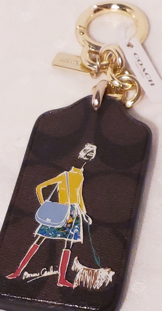 New Coach Keychain